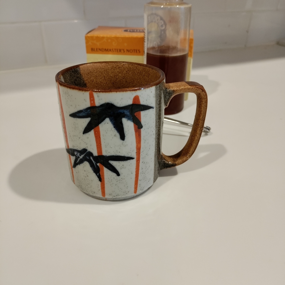 Vintage ceramic coffee mug